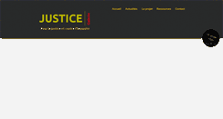 Desktop Screenshot of justice-guinee.org
